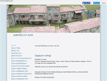 Tablet Screenshot of empiresatwar.co.uk